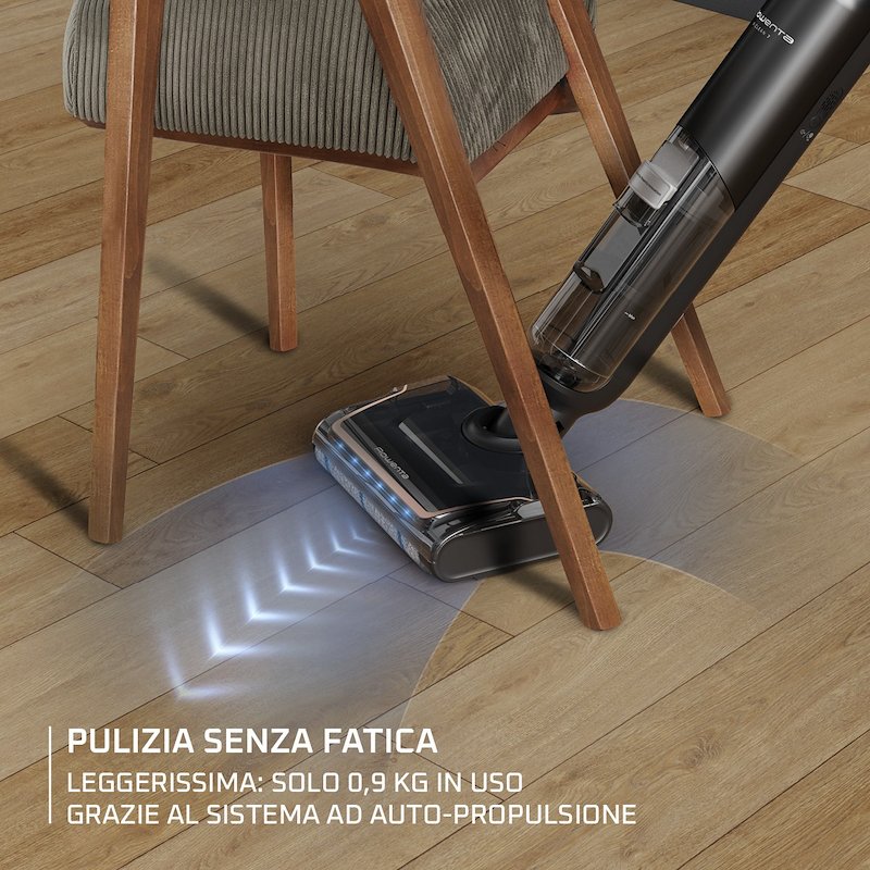 Rowenta Lavapavimenti Gz5736e0 TRUST BLU E CROMATO