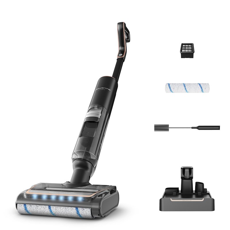 Rowenta Lavapavimenti Gz5736e0 TRUST BLU E CROMATO