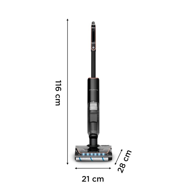 Rowenta Lavapavimenti Gz5736e0 TRUST BLU E CROMATO