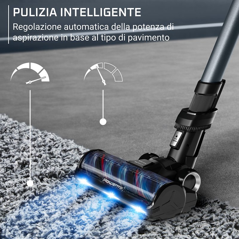 Rowenta Scopa Elettrica X-FORCE FLEX 16.60 Rh9c71e0 Inside metal & liquid metal