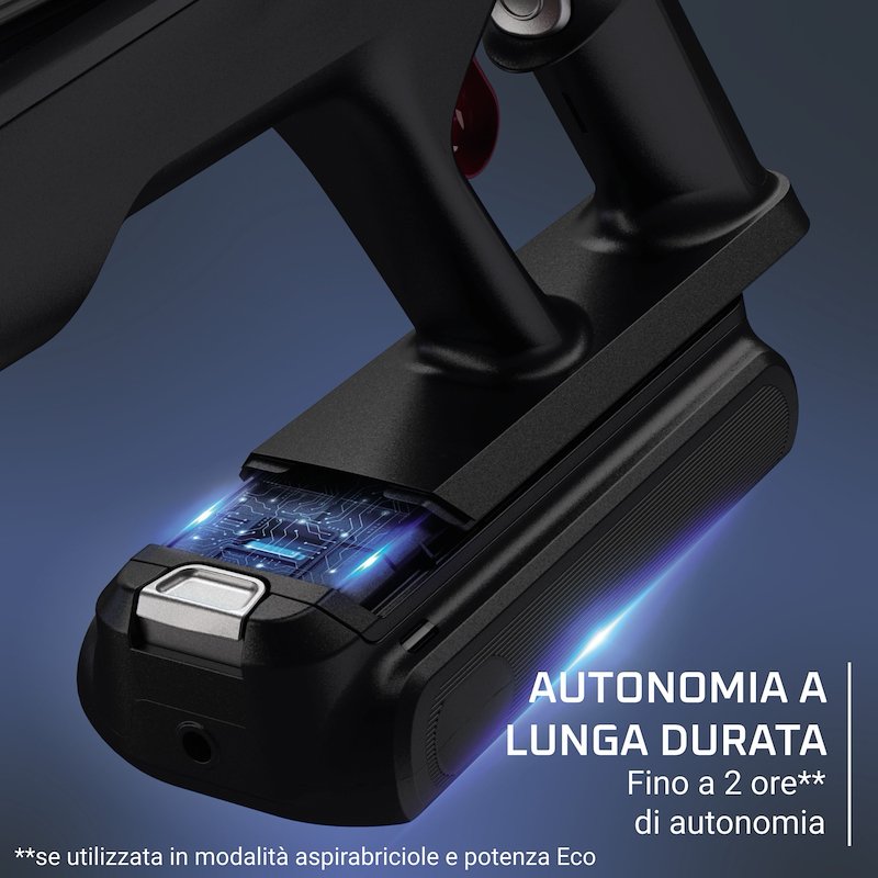 Rowenta Scopa Elettrica X-FORCE FLEX 16.60 Rh9c71e0 Inside metal & liquid metal