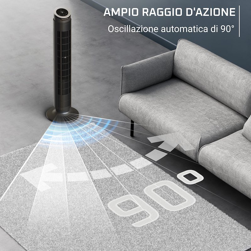 Rowenta Ventilatore a torre Vu7020