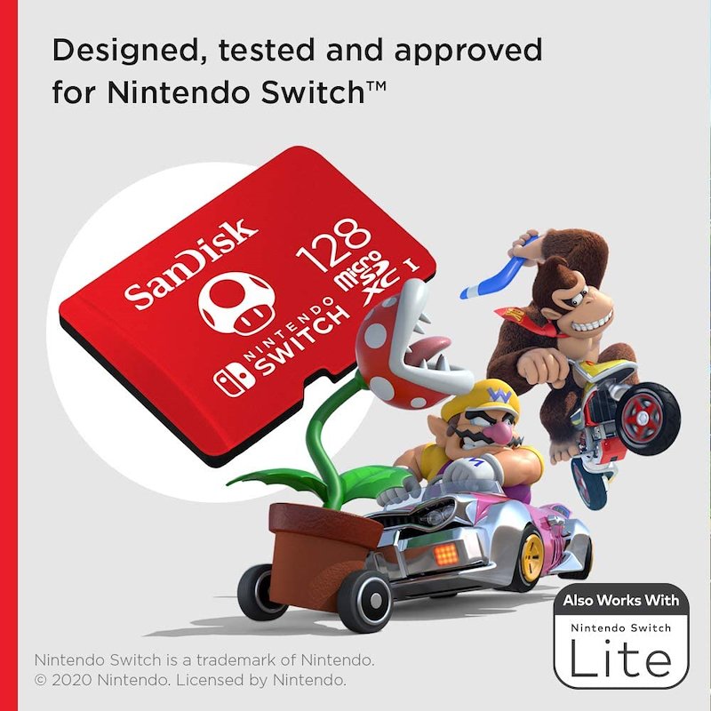 Sandisk NINTENDO MICRO SD 128GB Sdsqxao-128g-gnczn