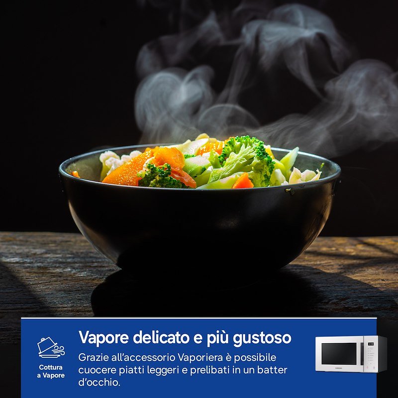 Samsung Microonde MG23T5018GE/ET Porcellana