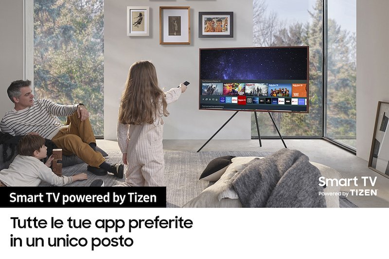 Samsung Tv The Frame Qled 43" 4k hdr - Qe43ls03aauxzt