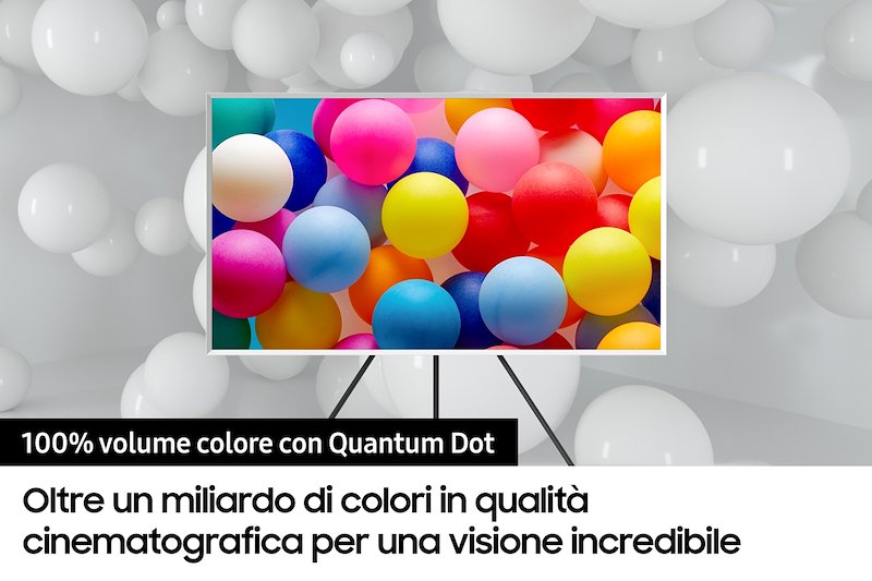Samsung Tv The Frame Qled 43" 4k hdr - Qe43ls03aauxzt