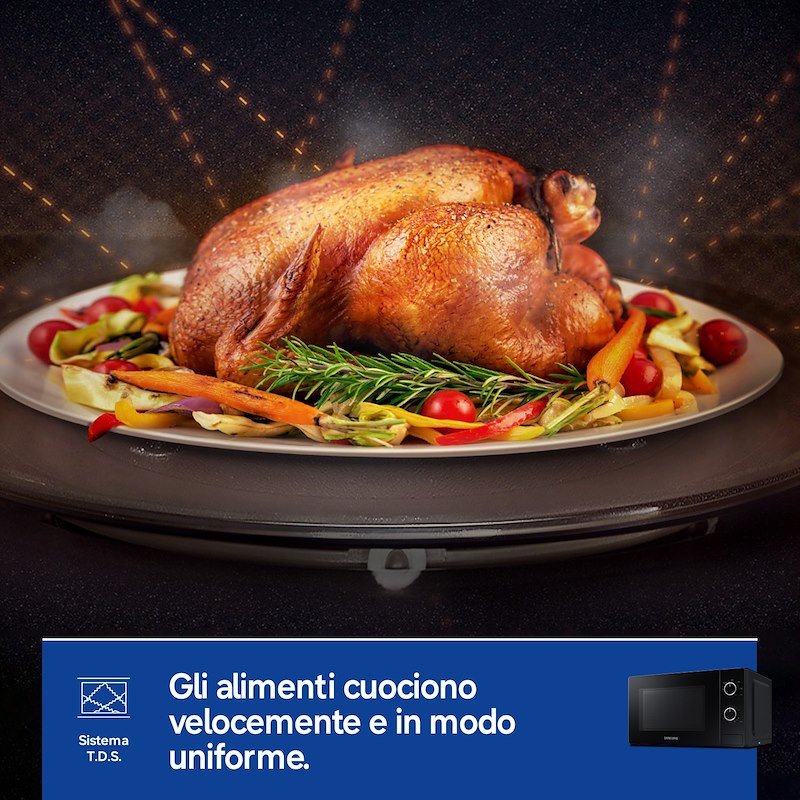 Samsung Microonde E5MWO_CMO_07IN Nero