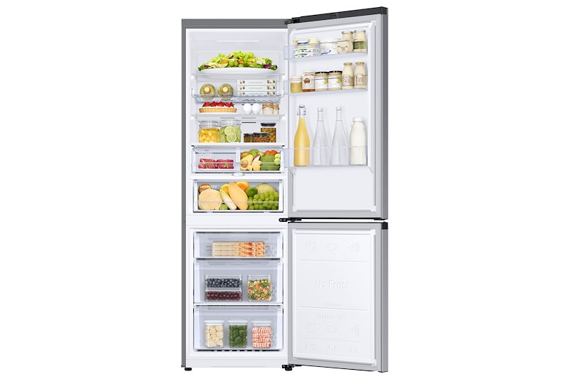 Samsung	Frigorifero Combinato RB34C675DSA/EF Silver Inox