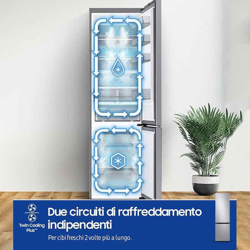 Samsung Frigorifero Combinato Rb38c607as9/ef