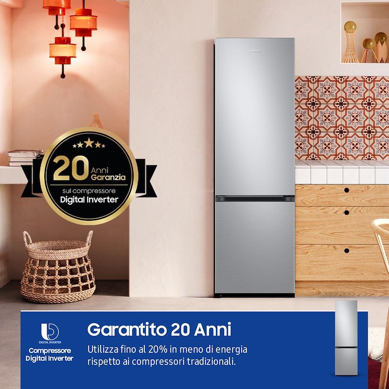 Samsung Frigorifero Combinato Rb38c607as9/ef