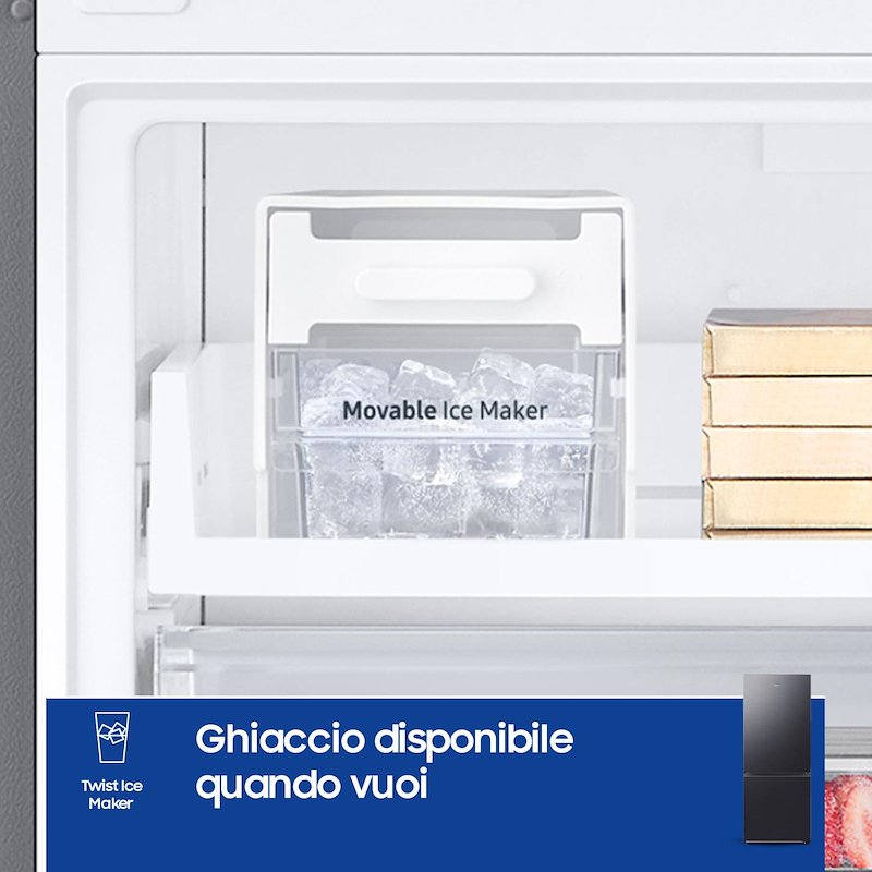 Samsung Frigorifero Combinato 340L Rb50dg601eb1 Antracite