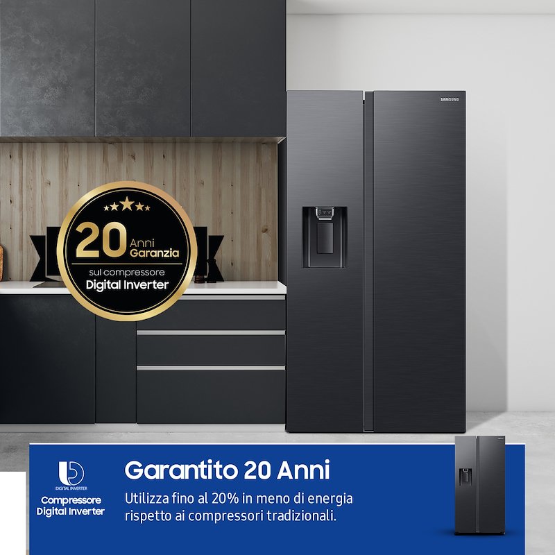 Samsung Frigorifero Americano Rs65dg54m3b1 Antracite