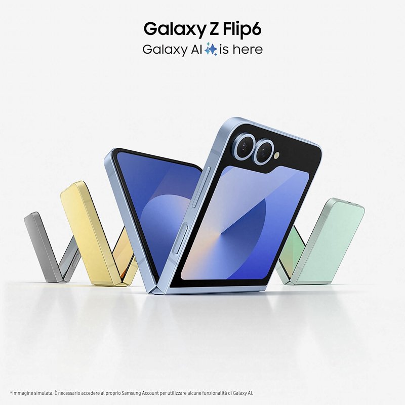 Samsung Galaxy Z Flip6 12/512 GB Silver Shadow