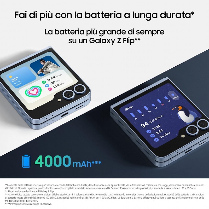 Samsung Galaxy Z Flip6 12/512 GB Silver Shadow