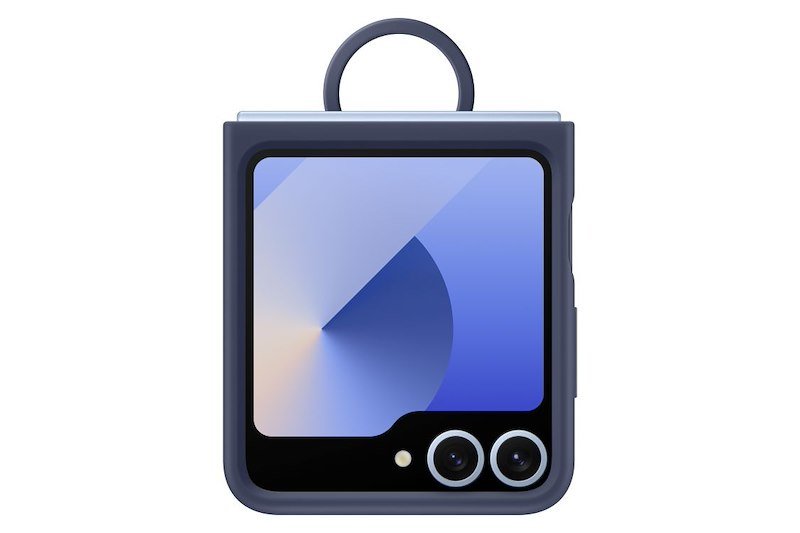 Samsung Galaxy Z Flip6 Silicone Case with Ring Ef-pf741tnegww Navy