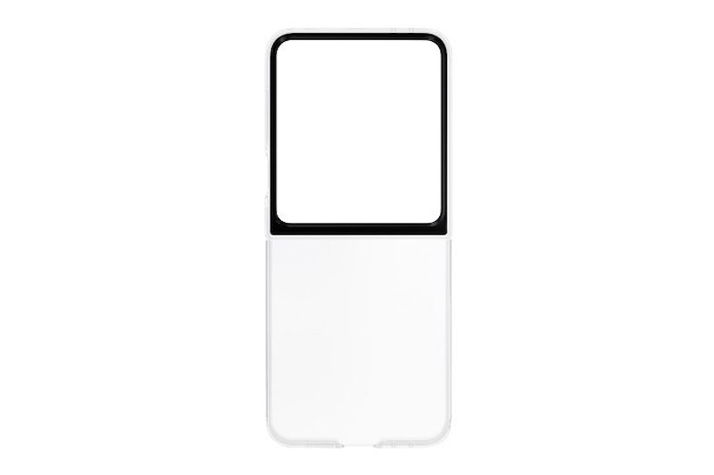 Samsung Custodia per Galaxy Z Flip 6 Clear Case SMAPP Gp-fff741ycaty Trasparente