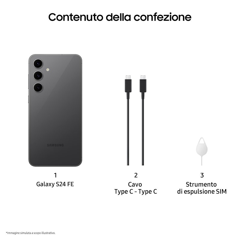 Samsung Galaxy S24 FE 8/128GB Graphite Black