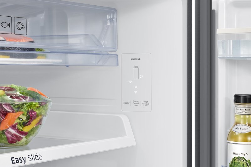 Samsung Frigorifero Combinato 402L RT53DG7B14S9EF Metal Inox