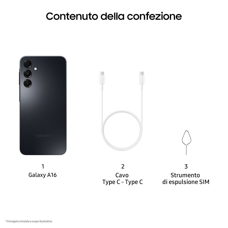 Samsung Galaxy A16 Lte 4/128 GB Black