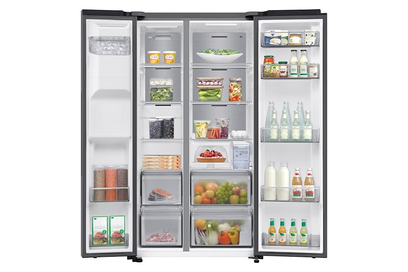 Samsung Frigorifero Americano RS70F65KETEF Inox