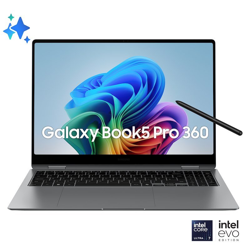 Samsung Galaxy Book5 Pro 360 16'' 16/ 512GB Gray