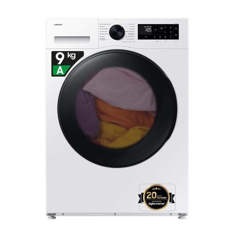 Samsung Lavasciuga 9/5 Kg Crystal Clean Slim Wd90dg5g34beet