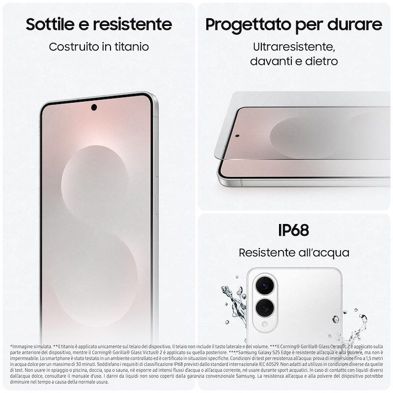 Samsung Galaxy S25 Edge 12/256gb Silver