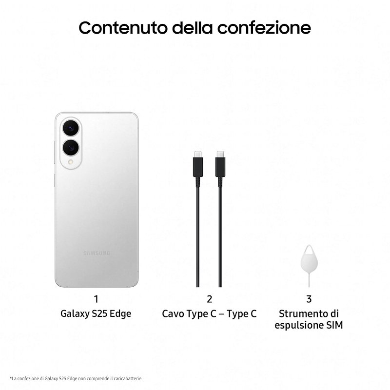 Samsung Galaxy S25 Edge 12/256gb Silver