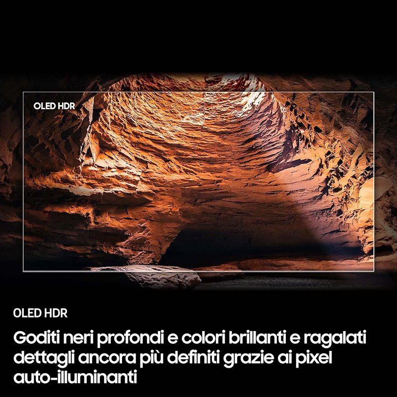 Samsung TV OLED 55" Qe55s85fauxzt Graphite Black