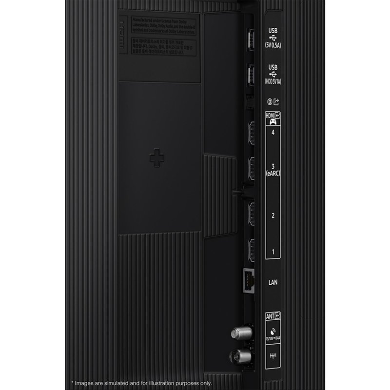 Samsung TV MINI LED 85" Qe85qn70fauxzt Black