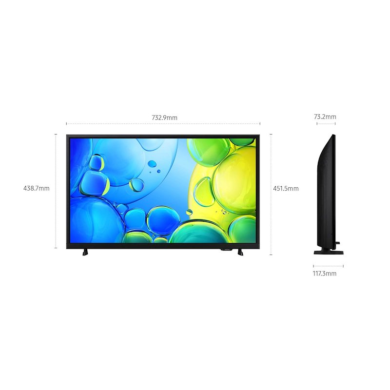 Samsung TV LED 32" Ue32f6000fuxzt Black