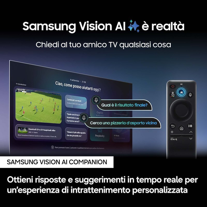 Samsung TV Qled 43" Qe43q7faauxzt Black