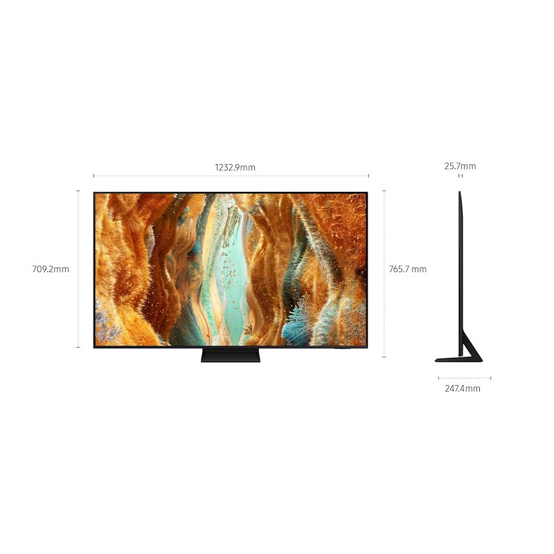Samsung TV Neo QLED 55" Qe55qn70fauxzt Nero
