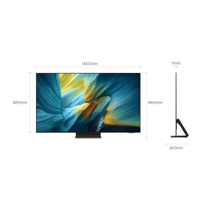 Samsung TV OLED 65" Qe65s95fatxzt Graphite Black