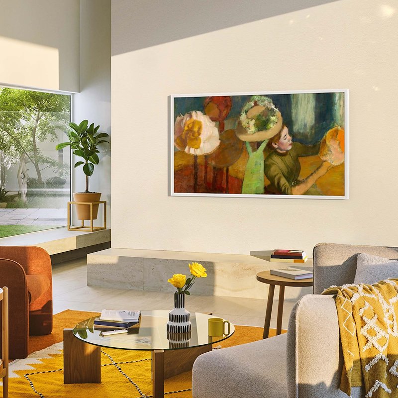 Samsung TV QLED 43" The Frame Qe43ls03fauxzt Black