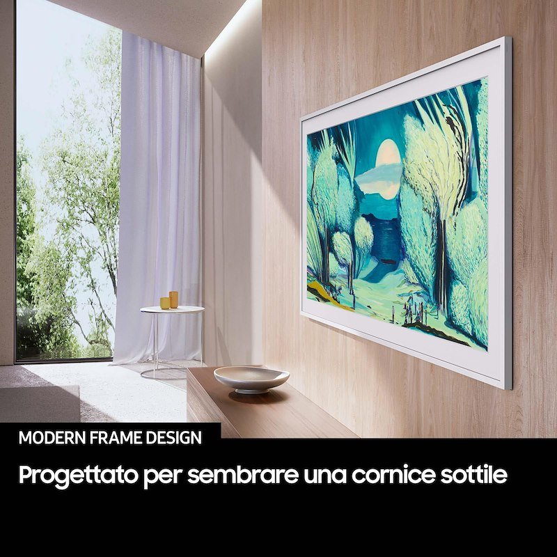 Samsung TV QLED 65" The Frame Qe65ls03fwuxzt Black