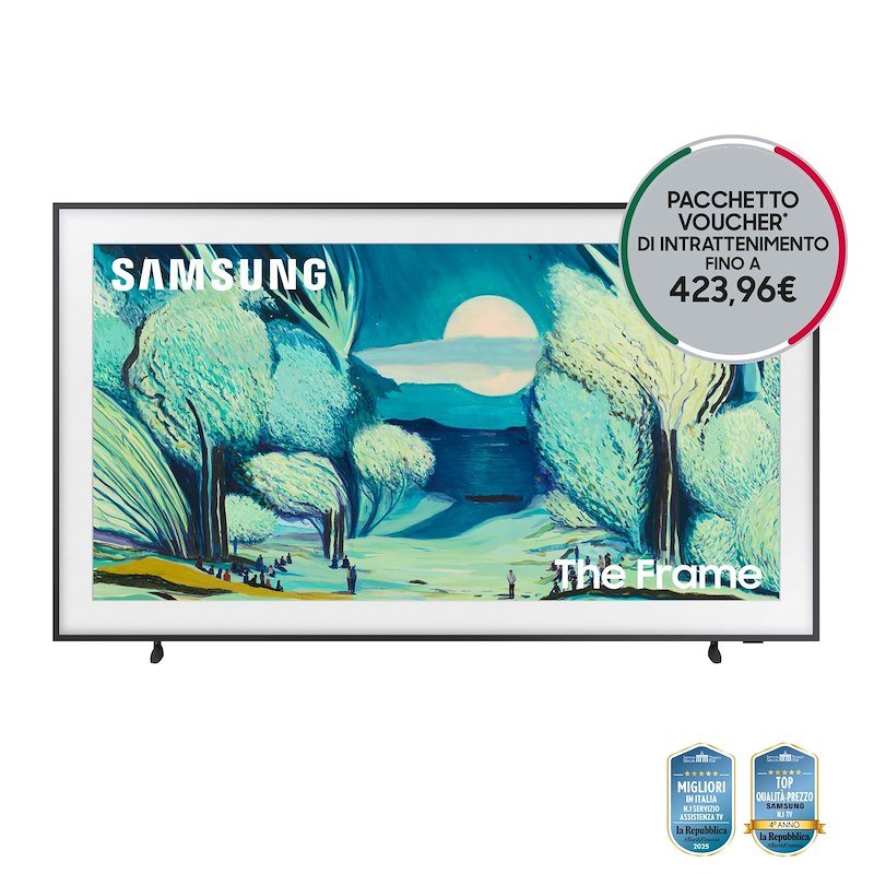 Samsung TV QLED 65" The Frame Qe65ls03fwuxzt Black