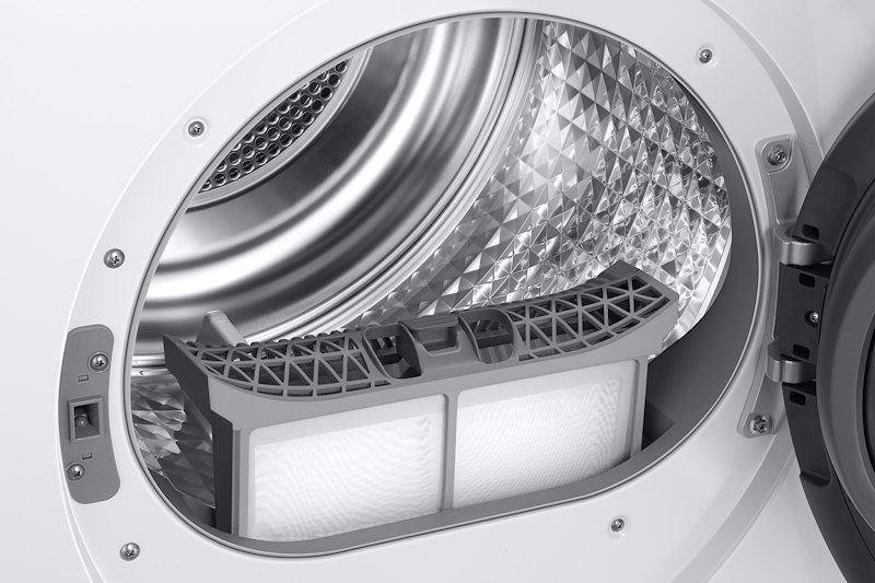 Samsung Asciugatrice 9kg Dv90dg6845lku3 Bianco