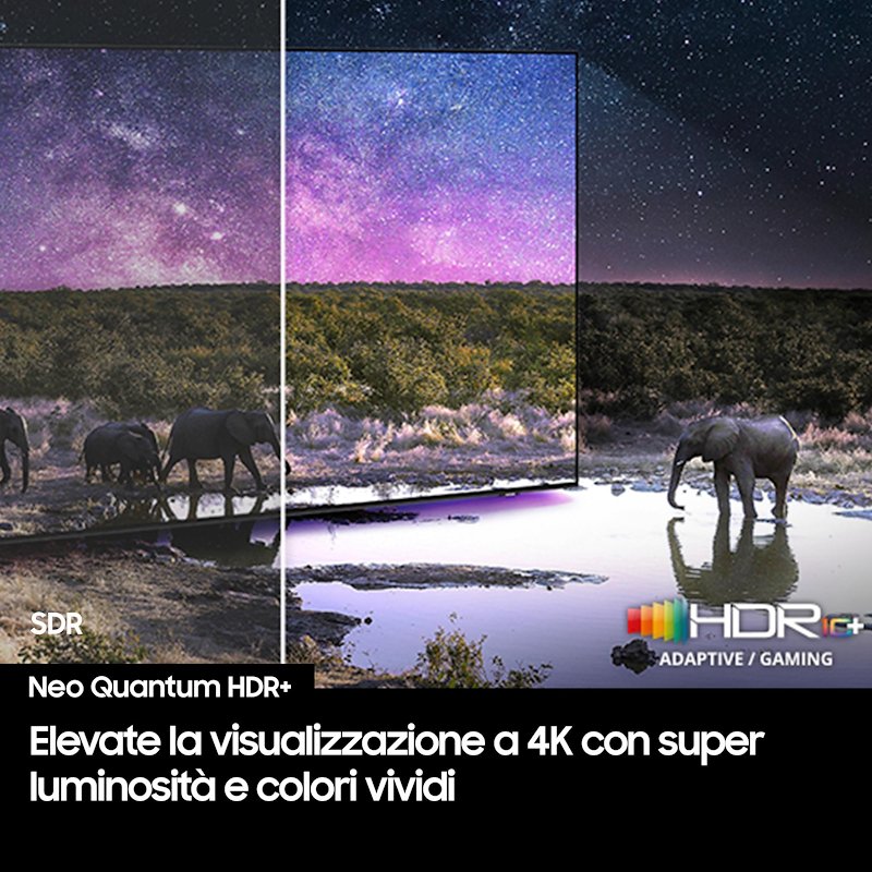 Samsung TV MINILED 43" Qe43qn90fatxzt Titan Black