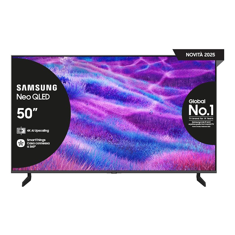 Samsung TV MINILED 50" Qe50qn80fauxzt Carbon Silver