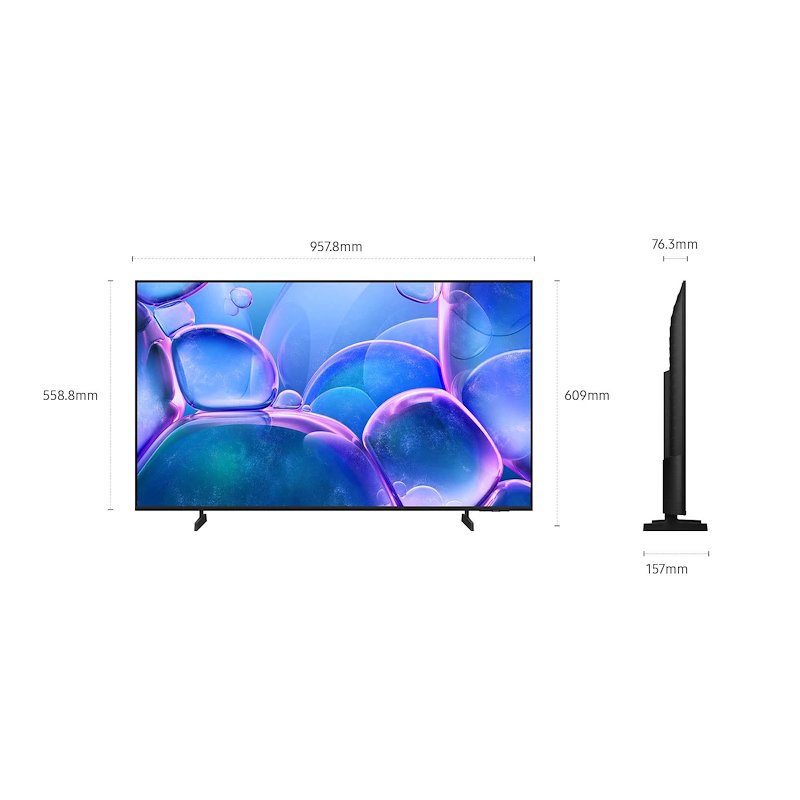 Samsung TV LED 43" Ue43u7000fuxzt	Titan Gray