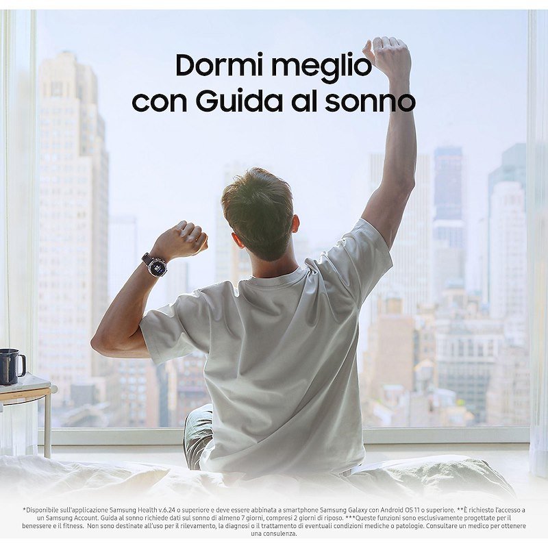 Samsung Smartwatch Galaxy Watch8 Classic 46mm Black