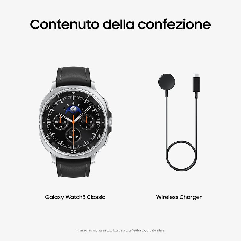 Samsung Smartwatch Galaxy Watch8 Classic 46mm Black