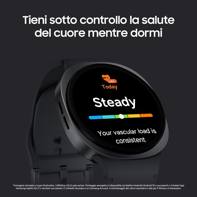 Samsung Smartwatch Galaxy Watch8 44mm Dark Grey