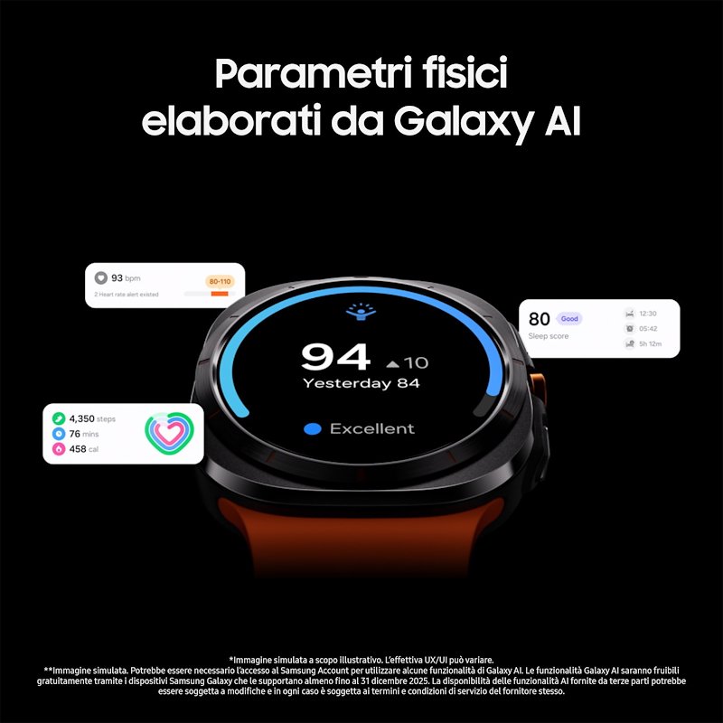 Samsung Smartwatch Galaxy Watch Ultra 47mm Titanium Blue