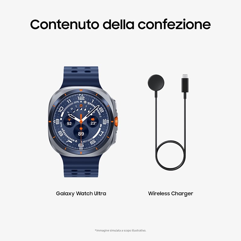 Samsung Smartwatch Galaxy Watch Ultra 47mm Titanium Blue