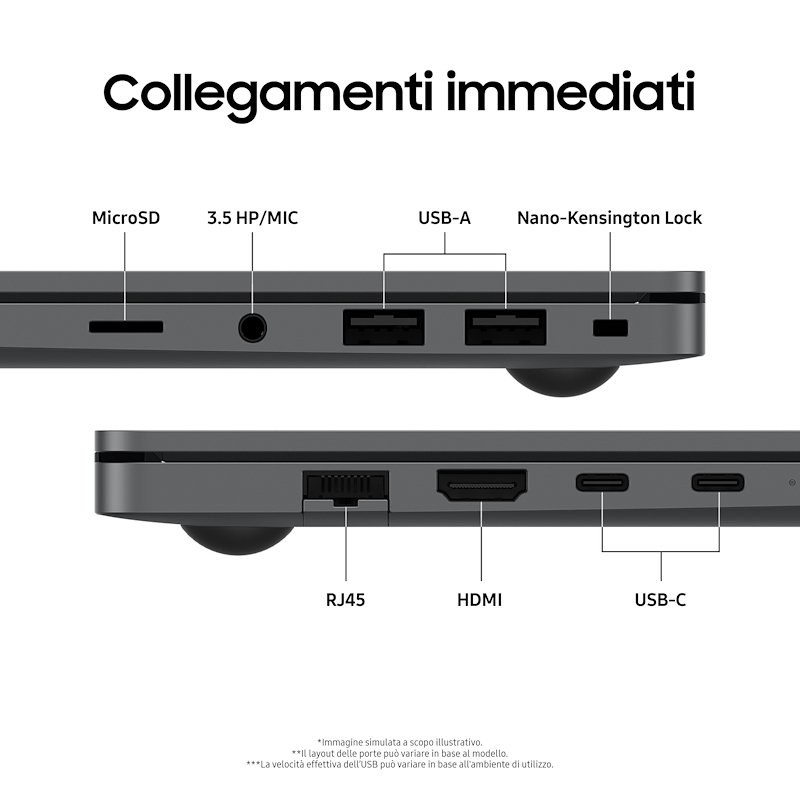 Samsung Notebbook Galaxy Book5 32GB / 1TB Np750xhd-kd5it Gray