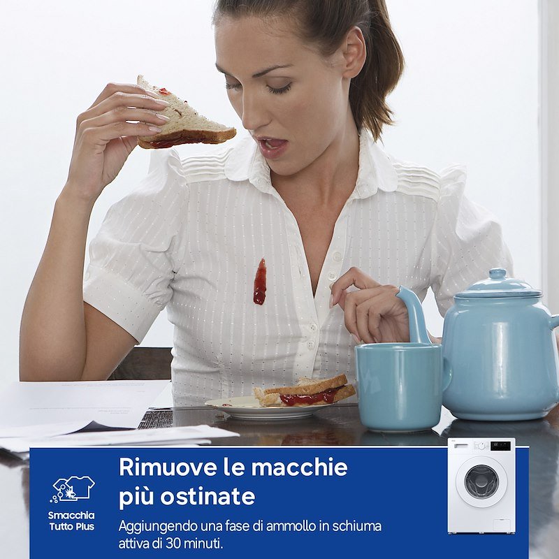 Samsung Lavatrice Serie 3000 Slim 7Kg Ww70fg3m05twet