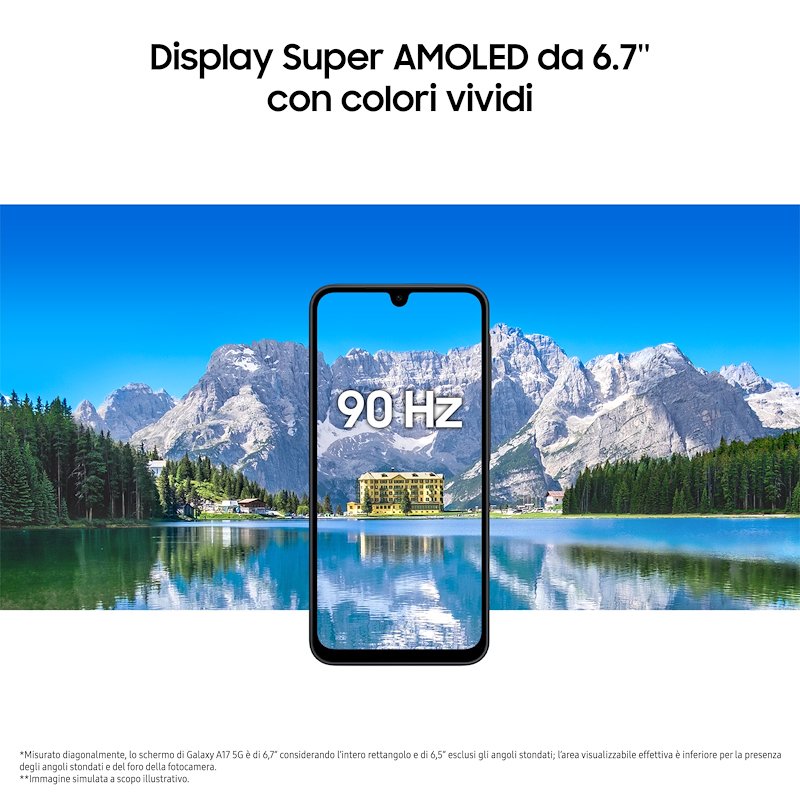 Samsung Smartphone Galaxy A17 5g 8/256gb Black