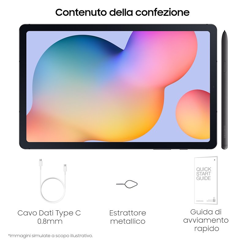 Samsung Galaxy Tab S10 Lite 6/ 128GB 5G Sm-x406bzsreue Silver